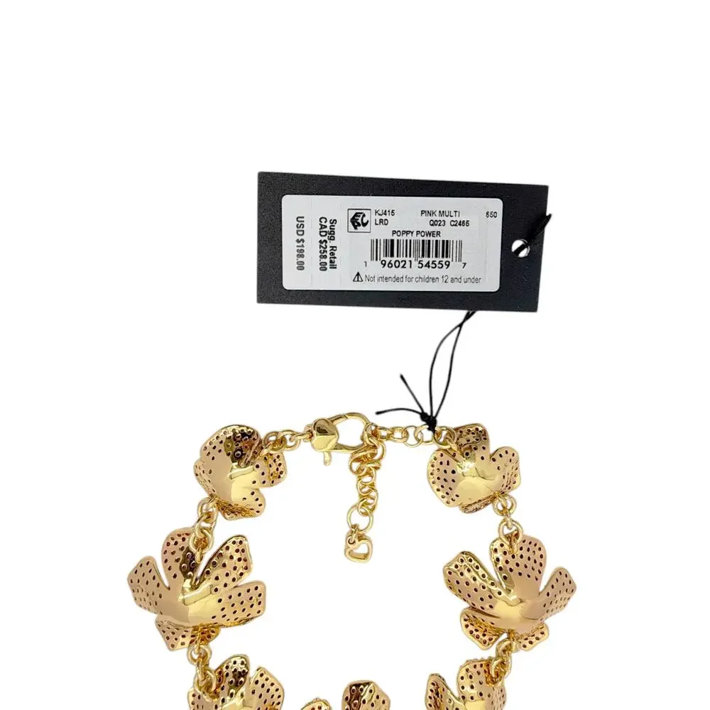 KATE SPADE New York Poppy Power Statement Bracelet